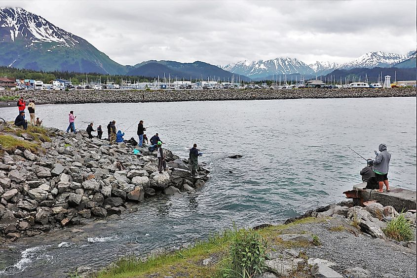 Fishing in Seward, Alaska
