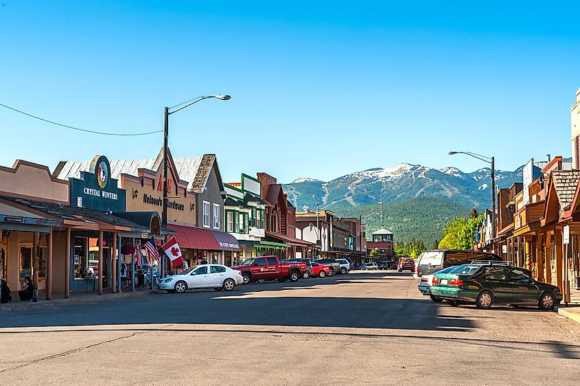 he charming town of Whitefish, Montana