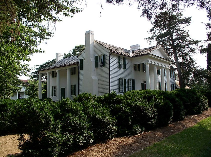 Fort Hill in Clemson, South Carolina