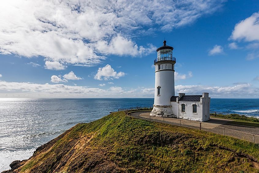 North Head Lighthouse in Ilwaco, Washington