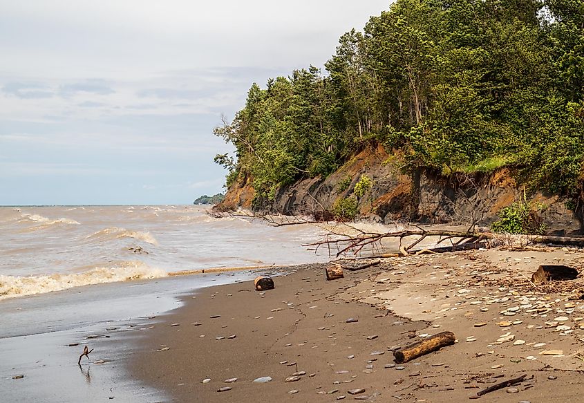 Erie Bluffs State Park near Erie, Pennsylvania.