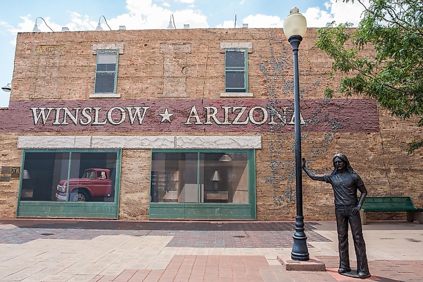 Route 66 in Winslow, Arizona