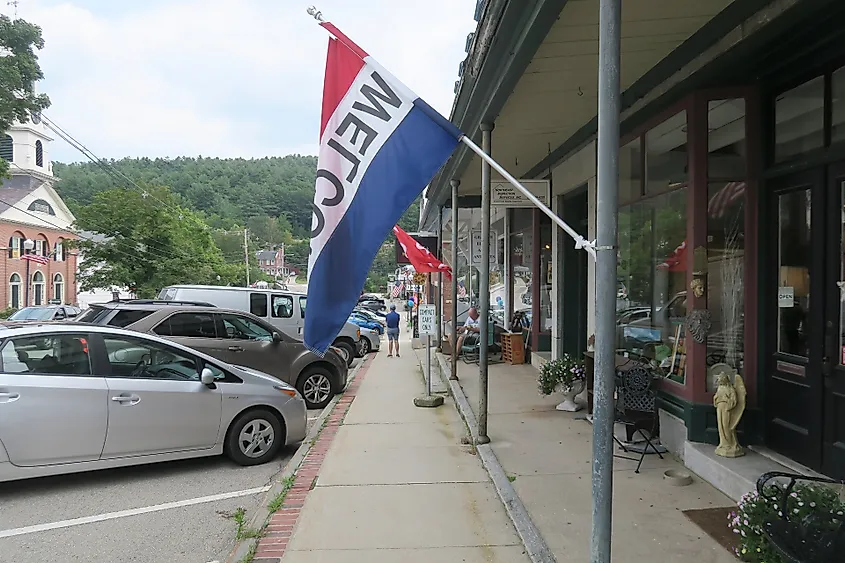 Main Street, Peterborough New Hampshire.