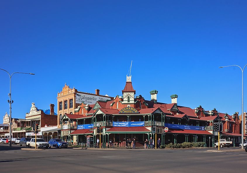 The Exchange Hotel in Kalgoorlie, Western Australia
