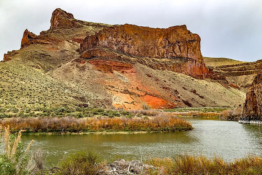 Owyhee River canyon, Oregon.