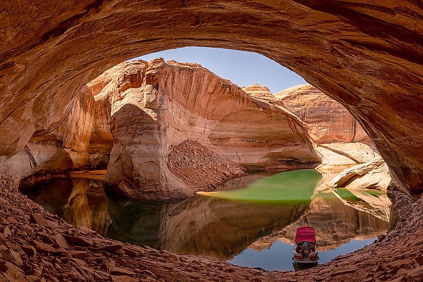 Cathedral in the Desert is a stunning monument located in the Glen Canyon