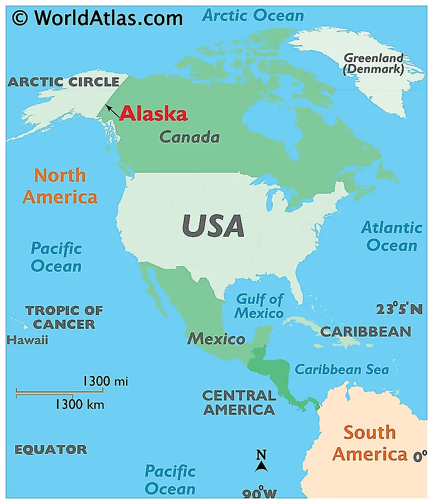 Alaska map