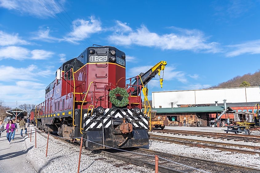 Tennessee Valley Railroad Museum in Chattanooga, Tennessee.
