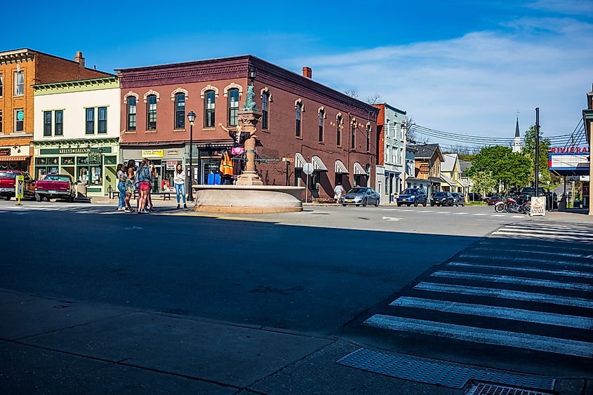 Geneseo is a town in the Finger Lakes region of New York. Editorial credit: JWCohen / Shutterstock.com