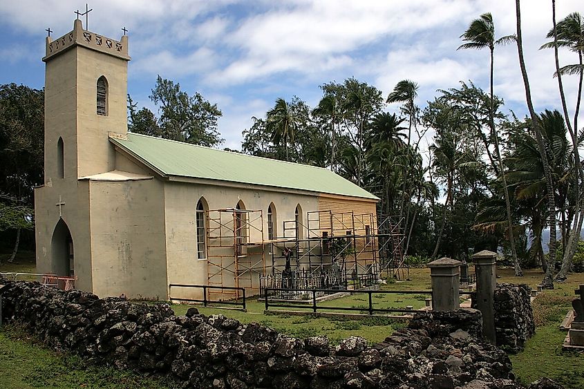 Father Damien's church, Kalawao.