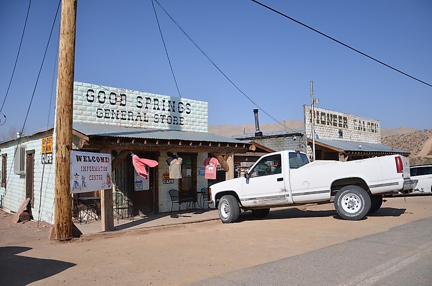 Goodsprings General Store in Goodsprings, Nevada.