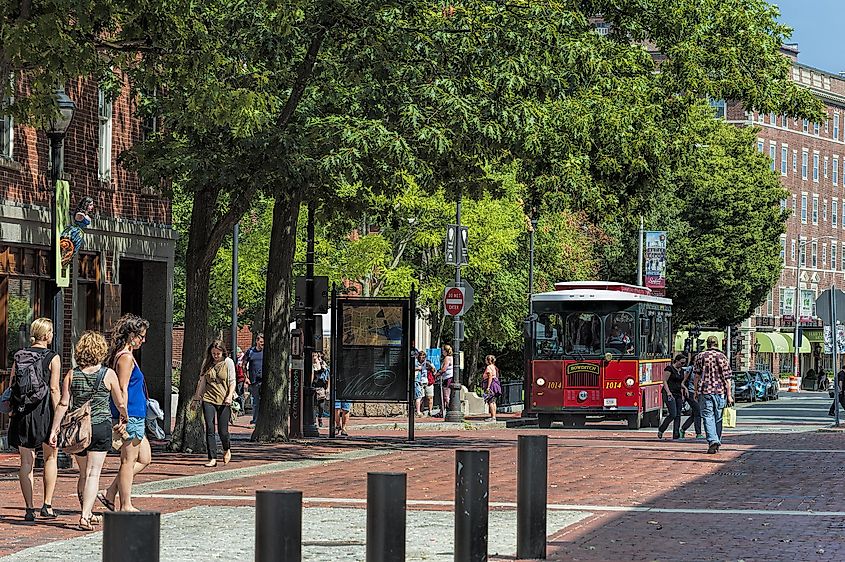 Streetview of Downtown Salem