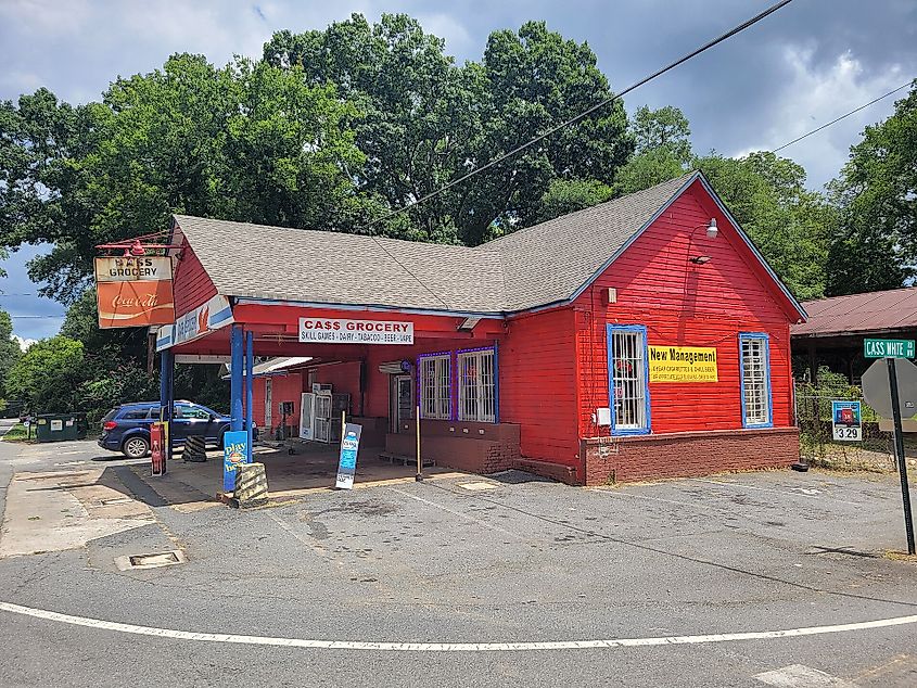 Cass Grocery in Cassville, Georgia.