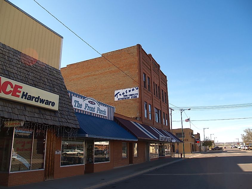 Downtown Bottineau, North Dakota
