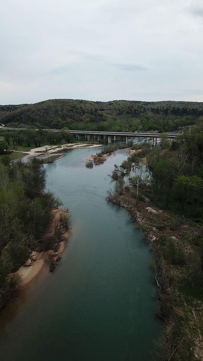 Current River in Van Buren, Missouri