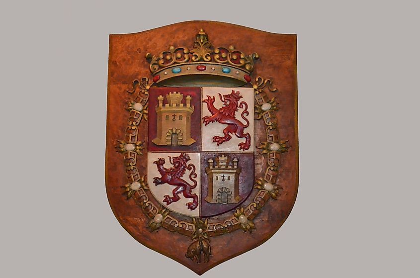 Coat of Arms of the Spanish Empire.