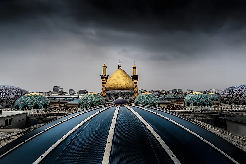 Abbasid threshold in Karbala, Iraq.