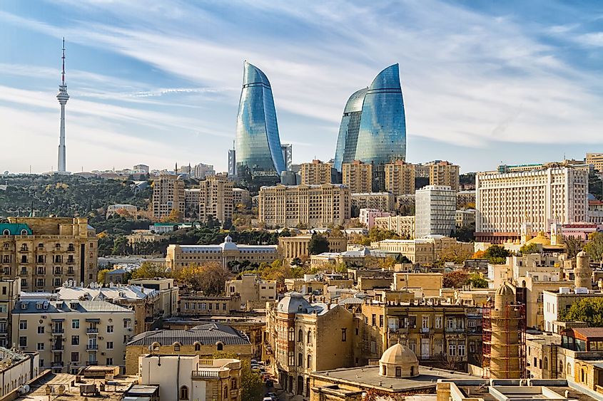 Skyline of Baku