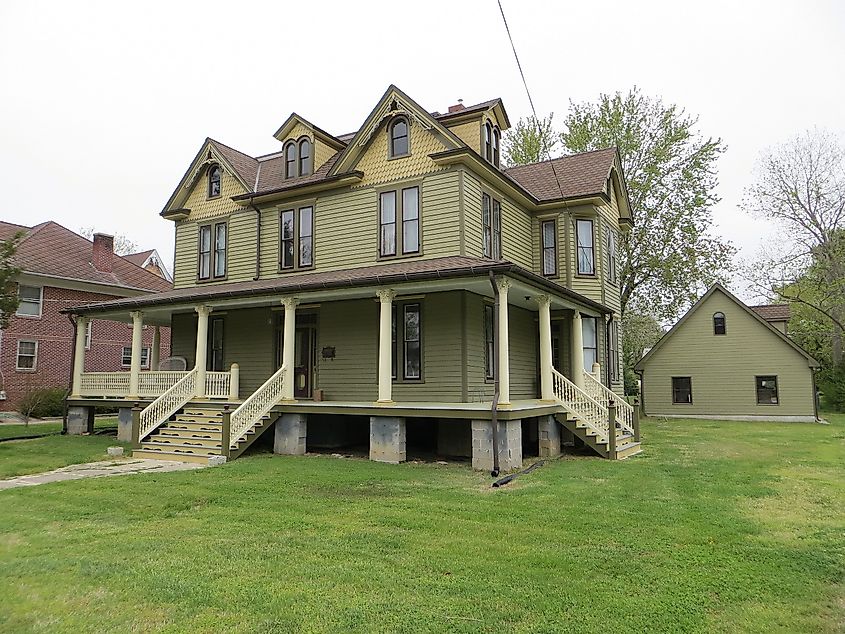 Lilliston House in Onancock, Virginia.