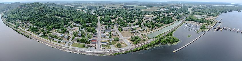 Trempealeau, Wisconsin. 