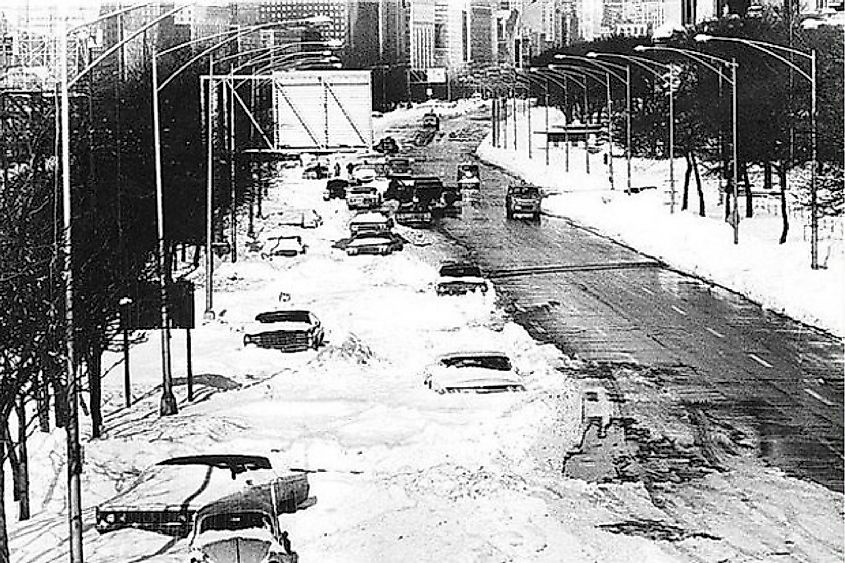 Snow blizzard 1967