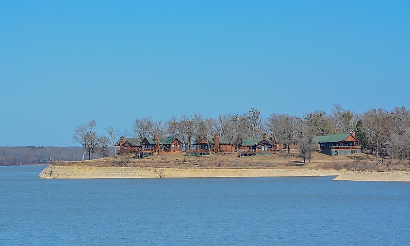 Lake Hugo near Hugo, Oklahoma.