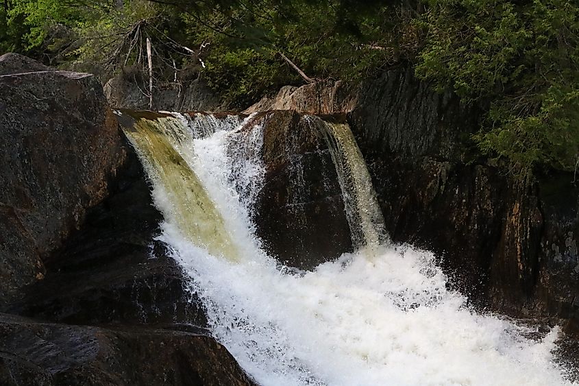 Smalls Falls in Rangeley, Maine