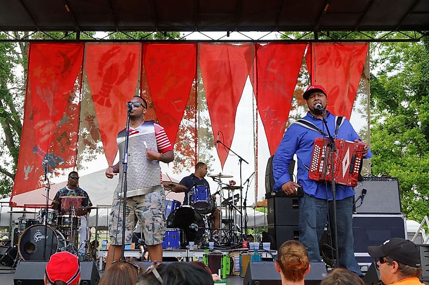 Crawfish Festival in Breaux Bridge, Louisiana