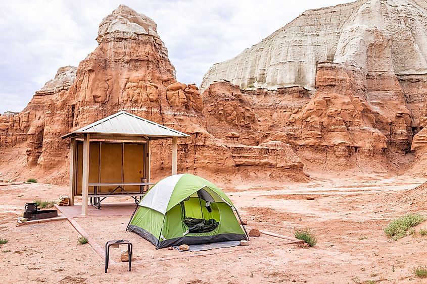 Atlatl rock campground