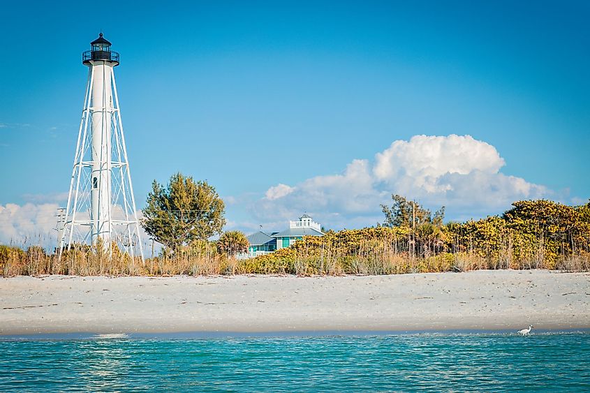 Gasparilla Island Lighthouse in Boca Grande, Florida