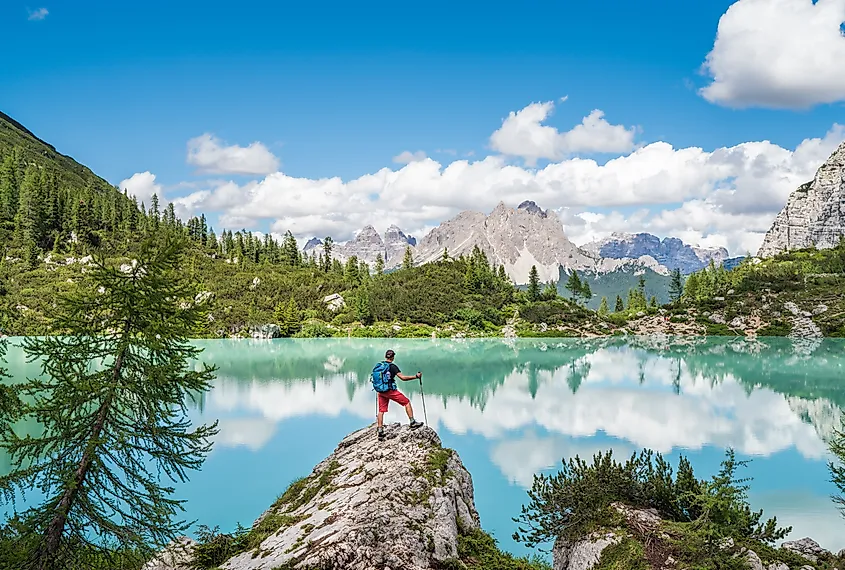 The Dolomites in South Tyrol, northern Italy.