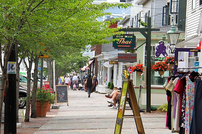 Downtown Guilford, Connecticut.