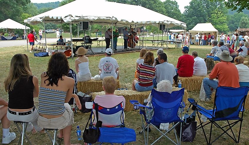 West Virginia Arts and Crafts Fair, Ripley, West Virginia