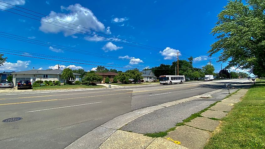 French Road in the suburban town of Cheektowaga, New York.