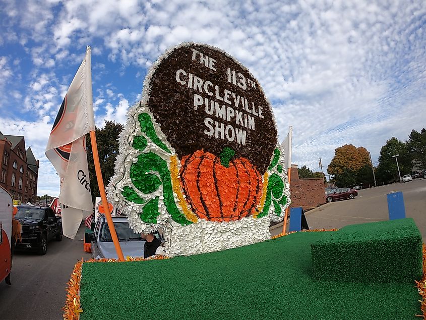 Annual Pumpkin Festival in Circleville, Ohio.