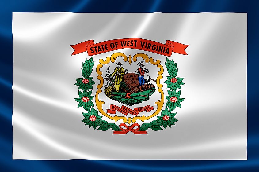 West Virignia state flag