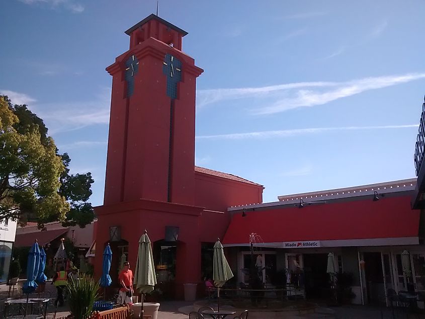 Town Center in Corte Madera, California