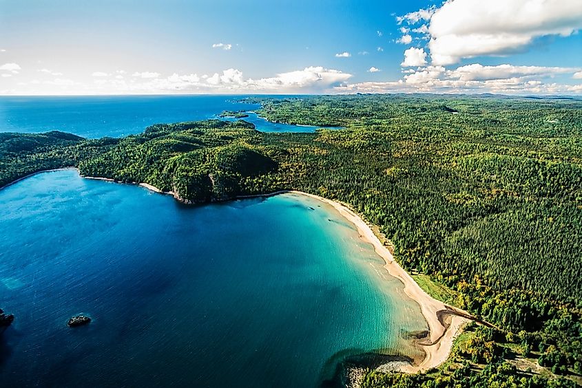 Pukaskwa Park, Ontario, on Lake Superior