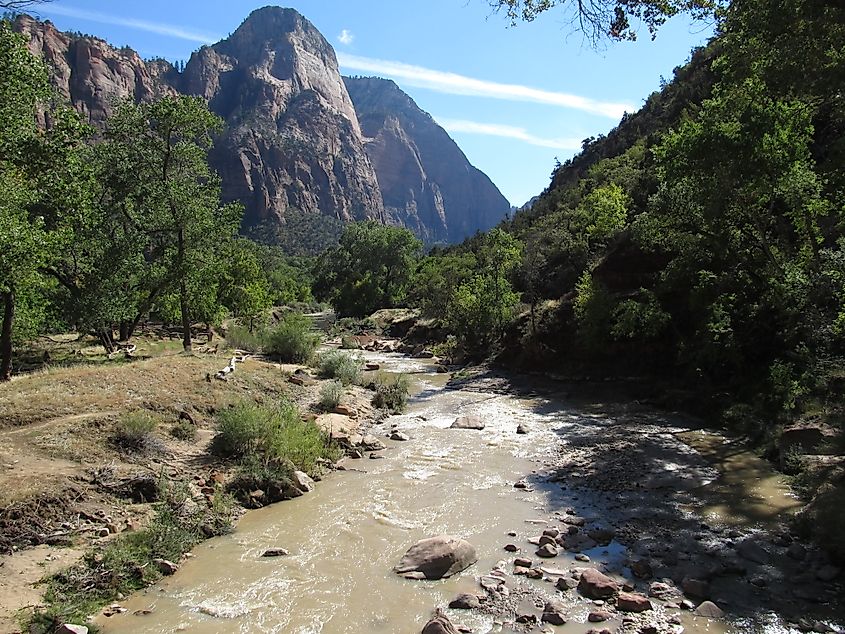 Virgin River in Utah.