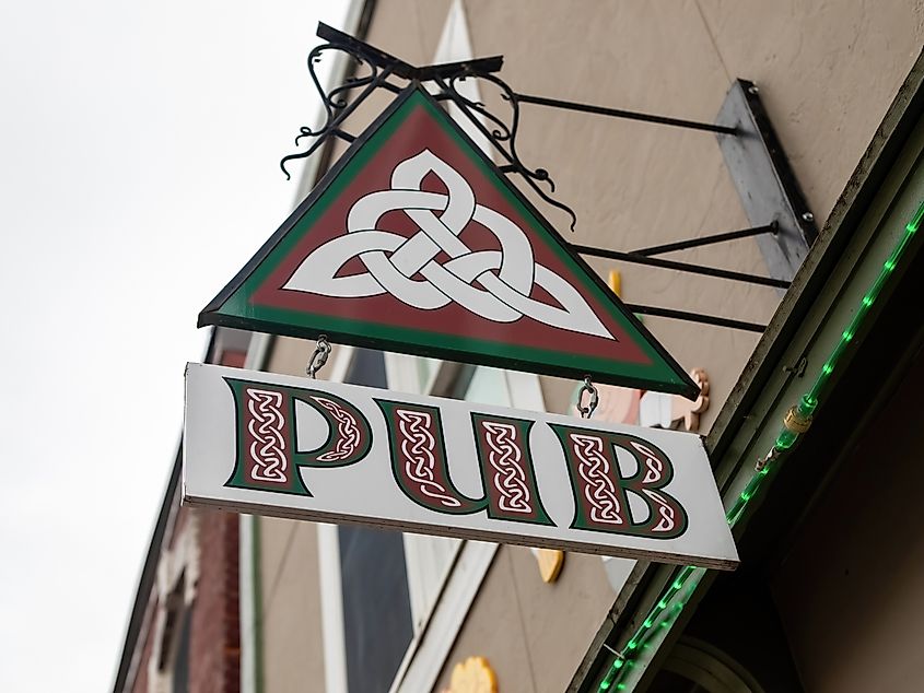 The Old Triangle Pub in Wabasha, Minnesota