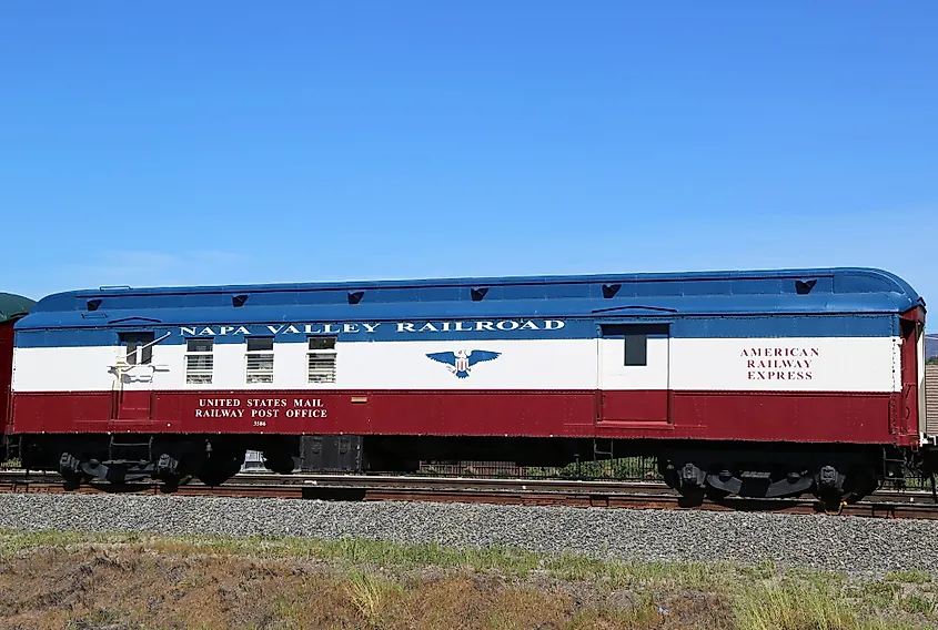 Napa Valley Railroad in Napa, California