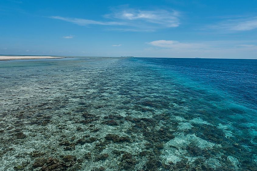 Celebes Sea overlooking Timba timba Island