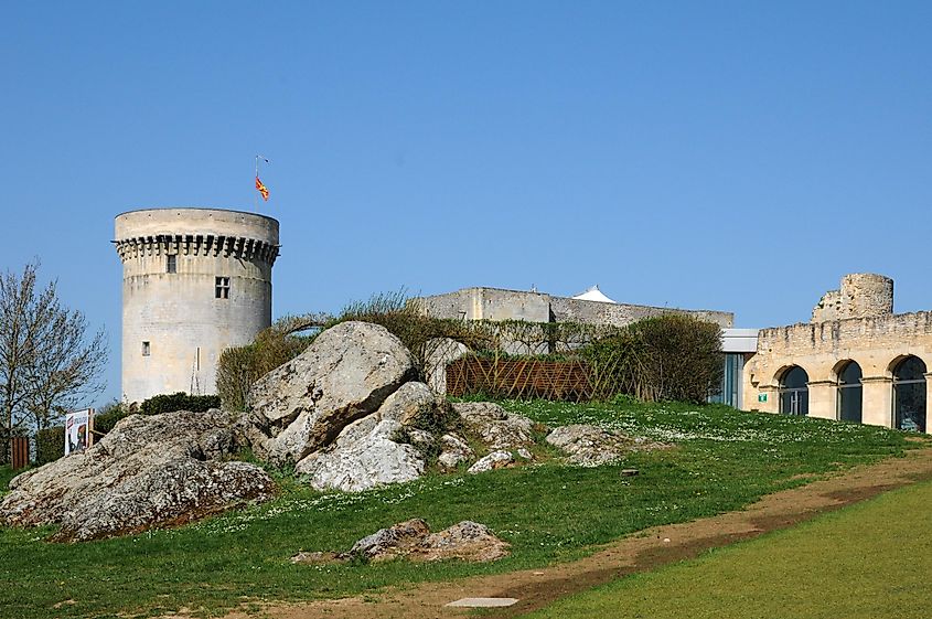 France, the castle of Falaise in Normandie. William was born on these grounds