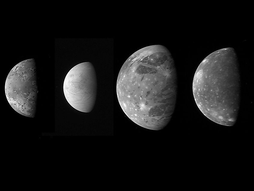 Four Galilean Moons