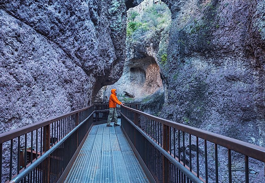 Catwalk recreation area of Gila National Forest in New Mexico