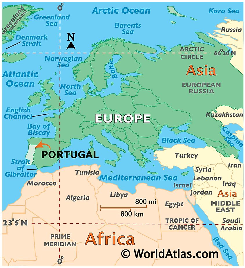 Show Me A Map Of Portugal Portugal Maps & Facts - World Atlas