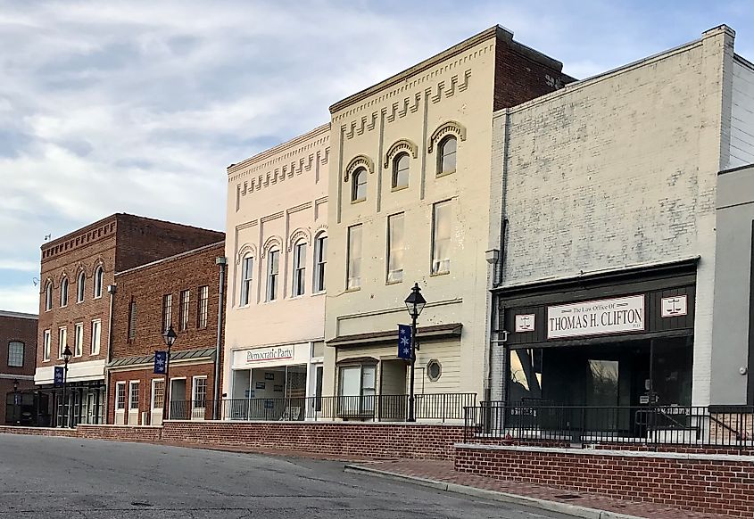 Downtown Louisburg, North Carolina