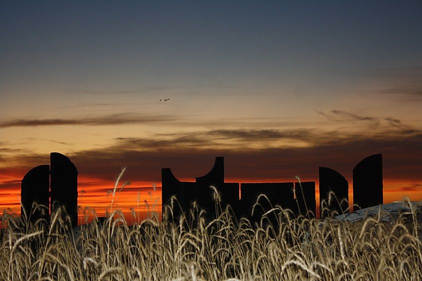September sunset at Mystic Horizons