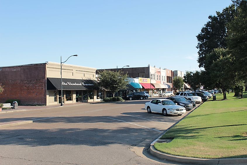 Downtown Cleveland Historic District, Cleveland, Mississippi