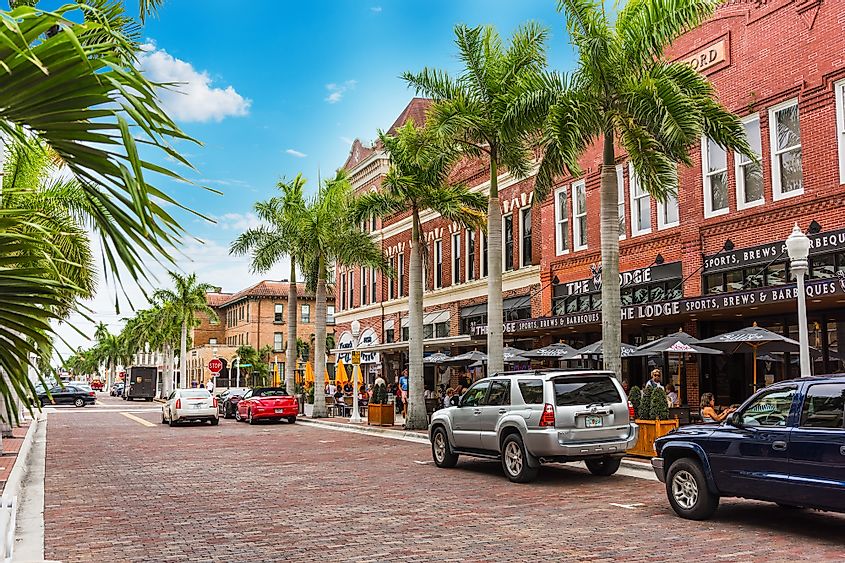 Historic district of Fort Myers